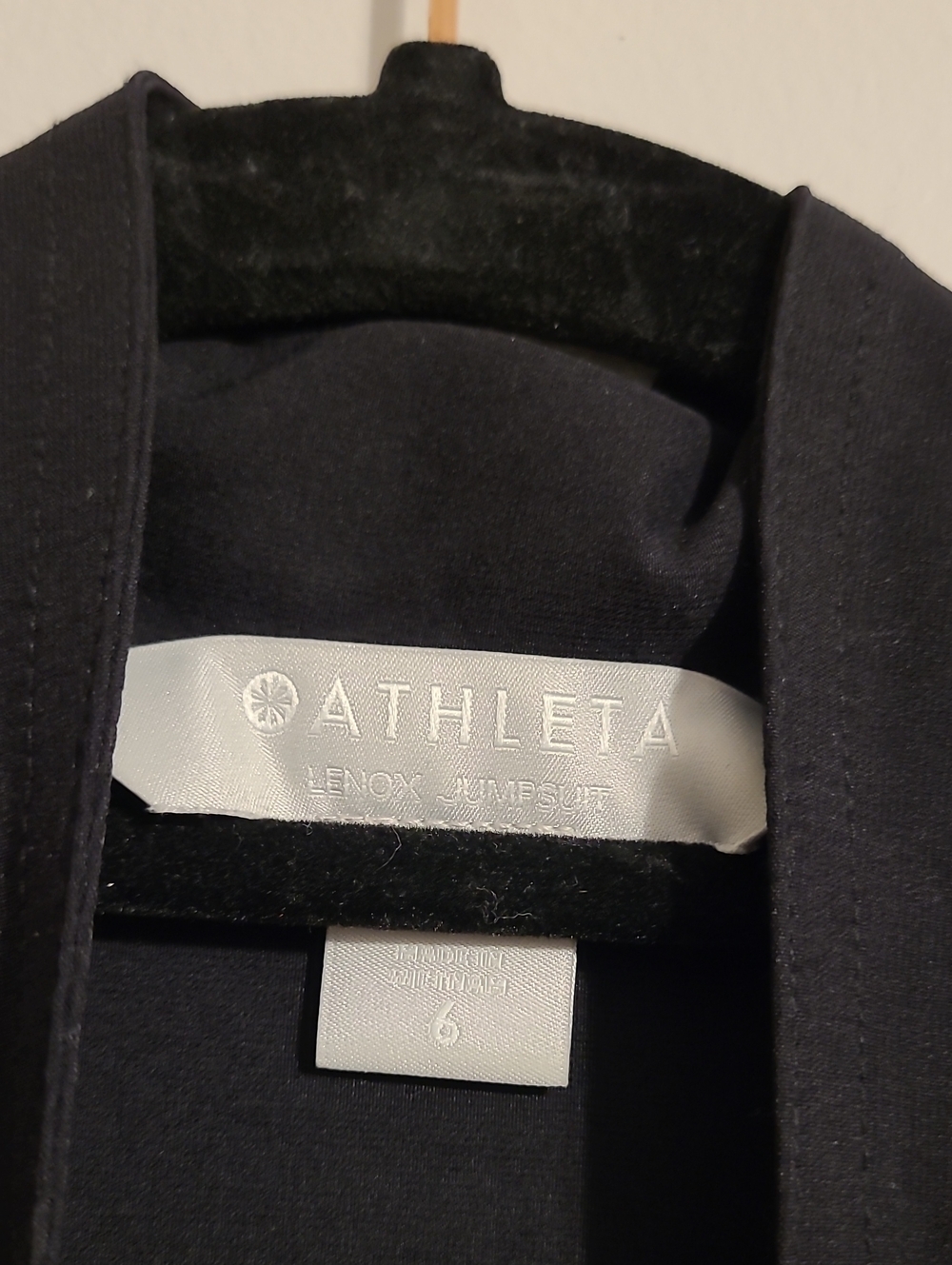 Athleta Lenox Utility Cargo Jumpsuit Black Wmn Sz 6 Gorpcore Athletic - Picture 5 of 16